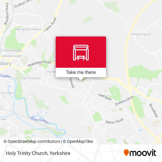 Holy Trinity Church map