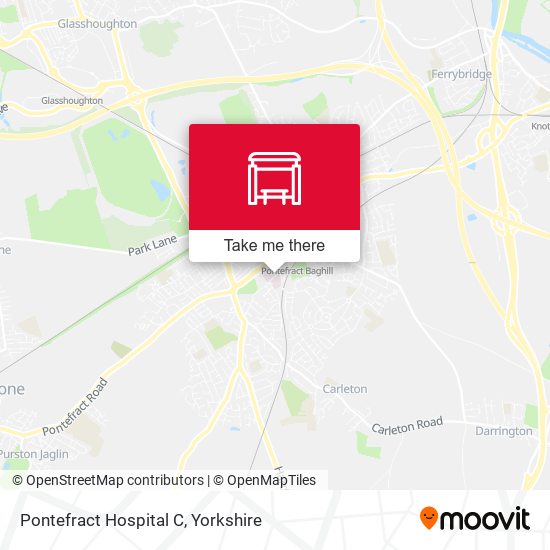 Pontefract Hospital C map