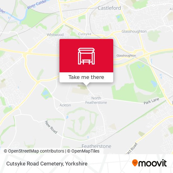 Cutsyke Road Cemetery map