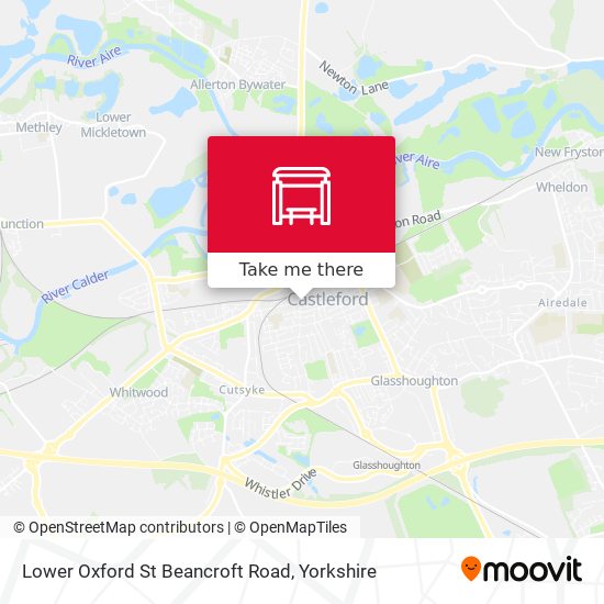 Lower Oxford St Beancroft Road map