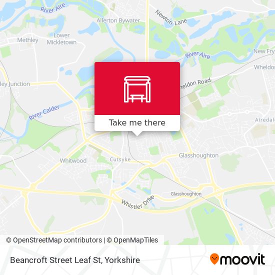 Beancroft Street Leaf St map