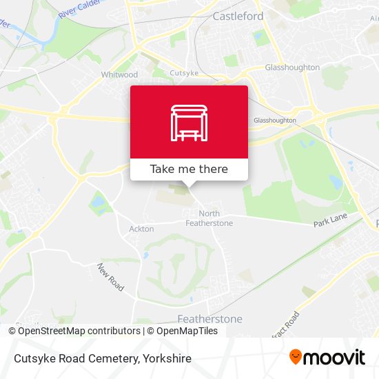 Cutsyke Road Cemetery map