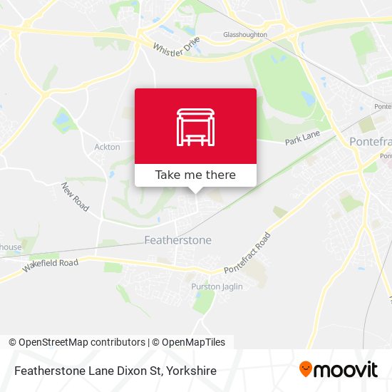 Featherstone Lane Dixon St map