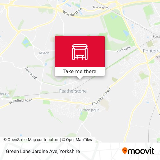 Green Lane Jardine Ave map