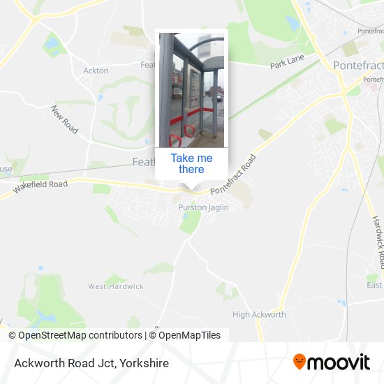 Ackworth Road Jct map