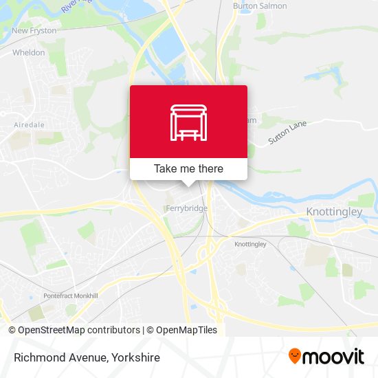 Richmond Avenue map