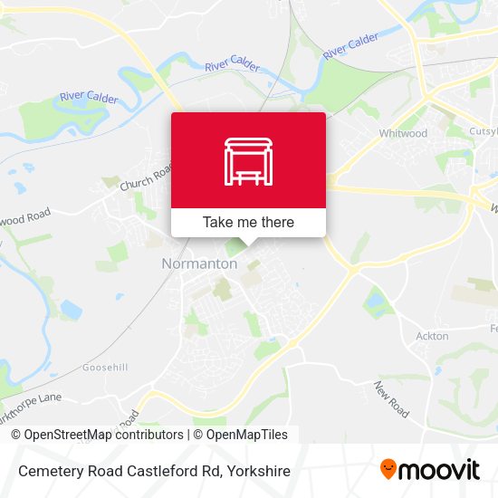 Cemetery Road Castleford Rd stop Routes, Schedules, and Fares