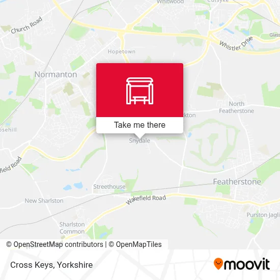 Cross Keys map
