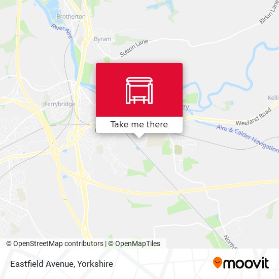 Eastfield Avenue map