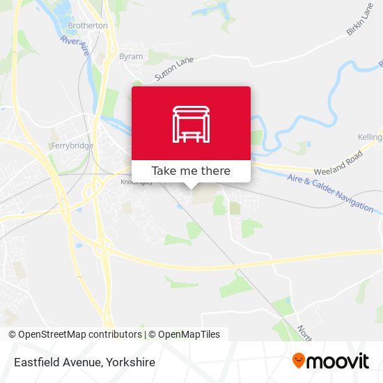 Eastfield Avenue map