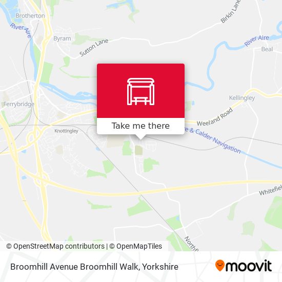 Broomhill Avenue Broomhill Walk map