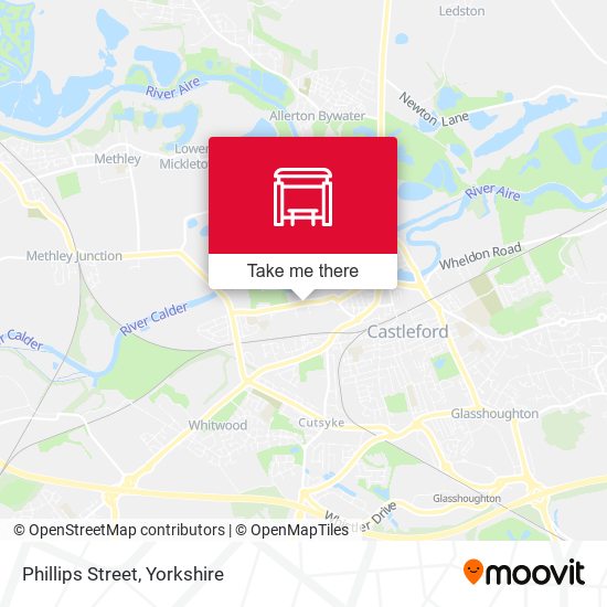 Phillips Street map