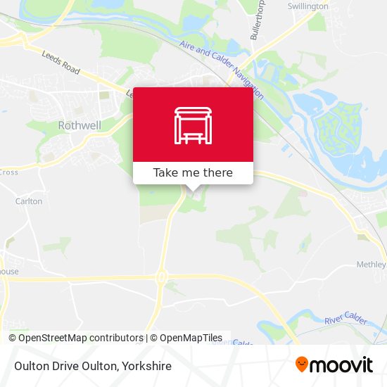 Oulton Drive Oulton map