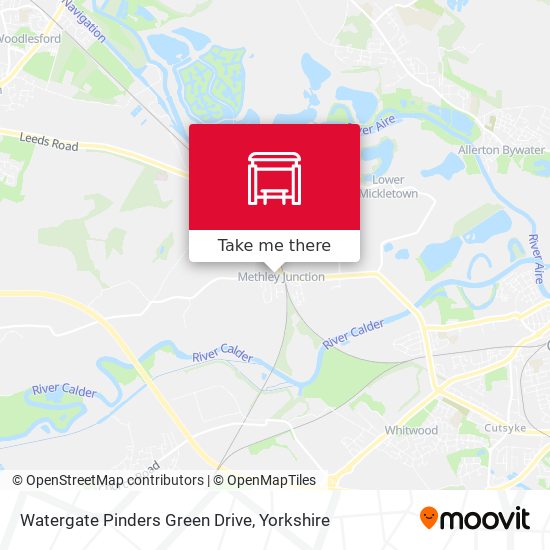 Watergate Pinders Green Drive map