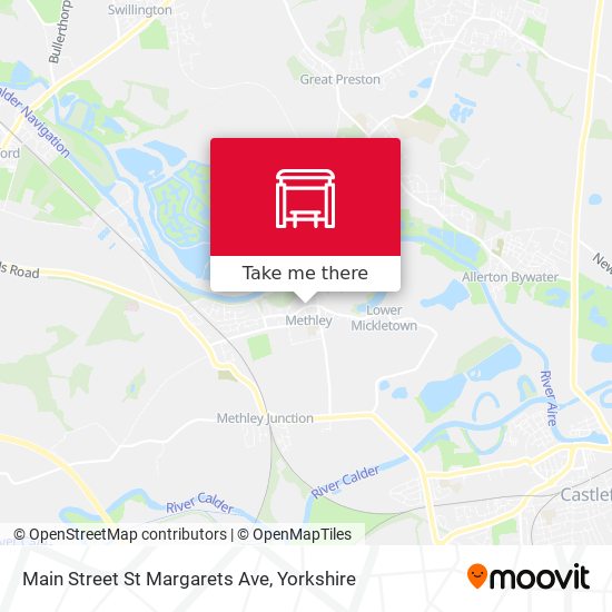 Main Street St Margarets Ave map
