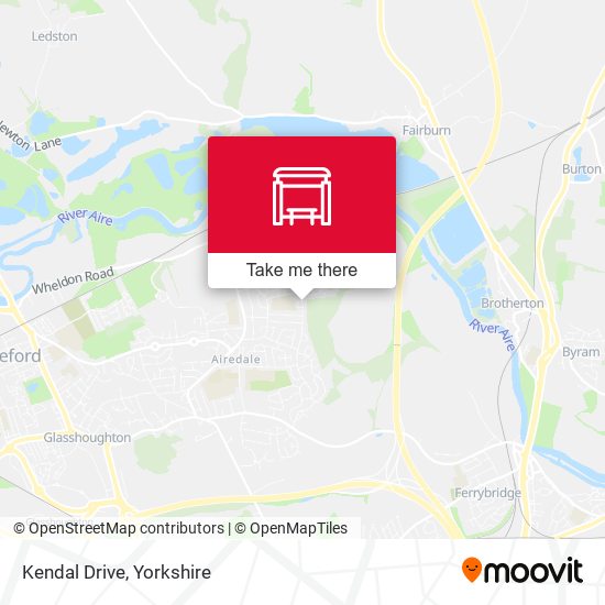 Kendal Drive map