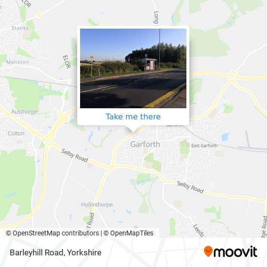 Barleyhill Road map