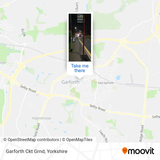 Garforth Ckt Grnd map