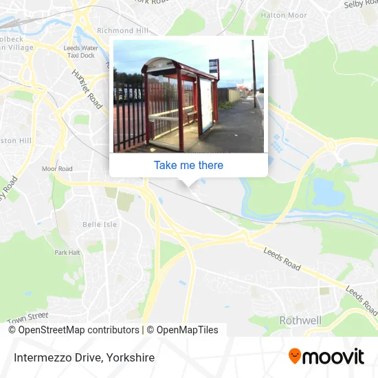 Intermezzo Drive map