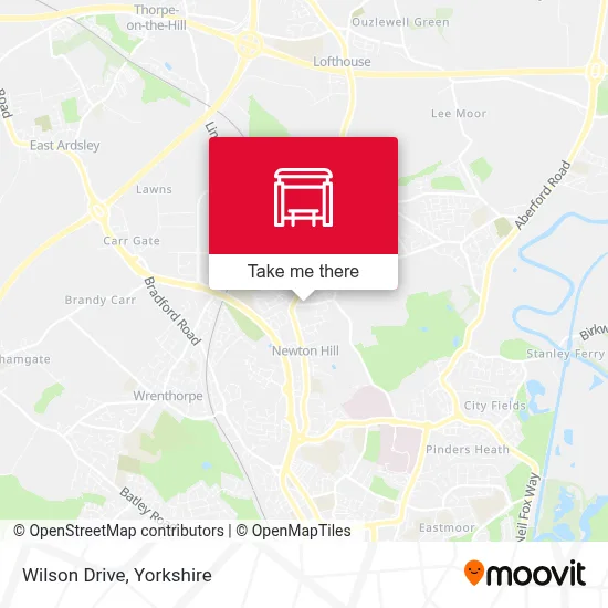 Wilson Drive map