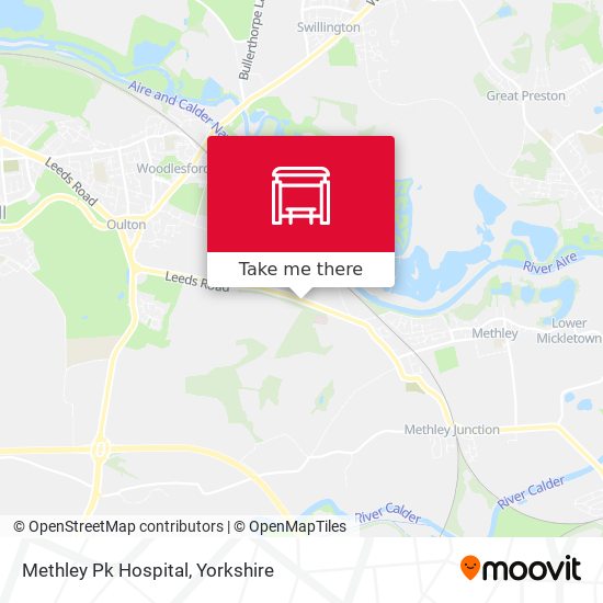 Methley Pk Hospital map