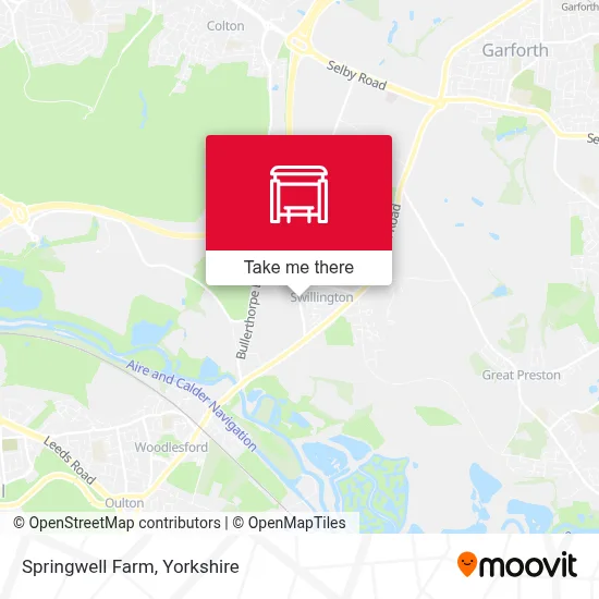 Springwell Farm map