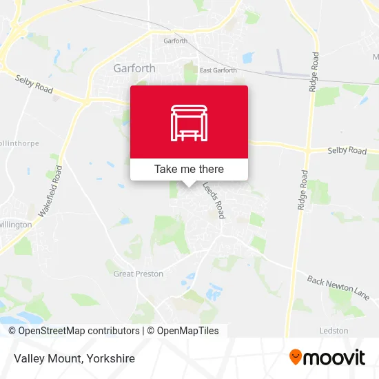 Valley Mount map