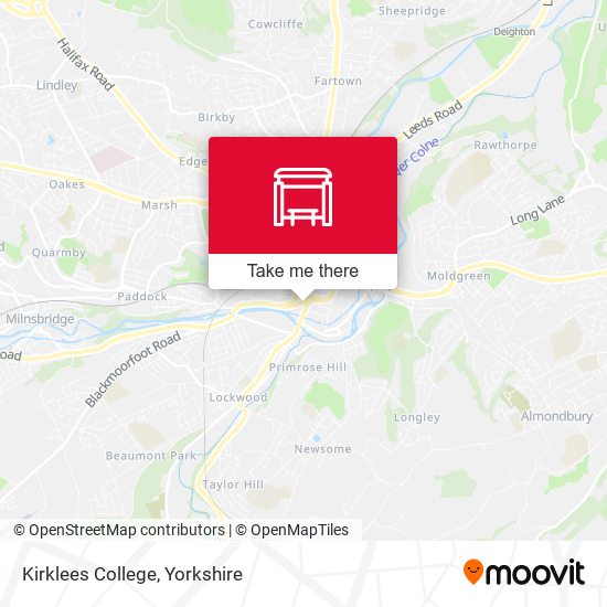 Kirklees College map