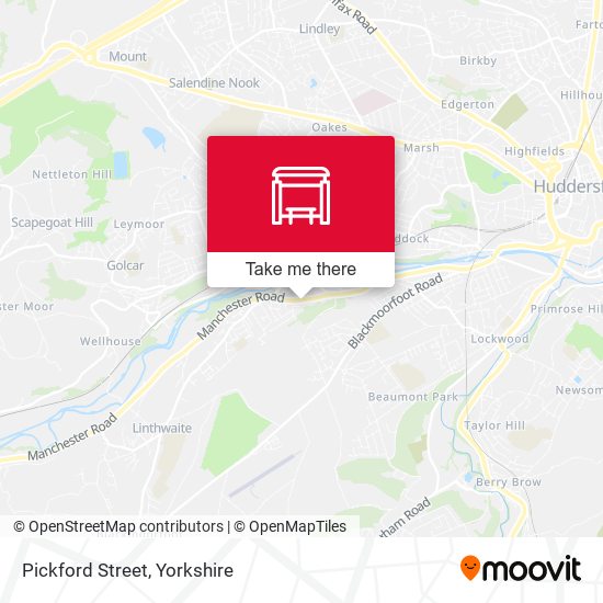 Pickford Street map