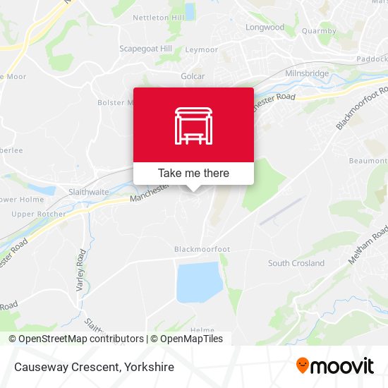 Causeway Crescent map