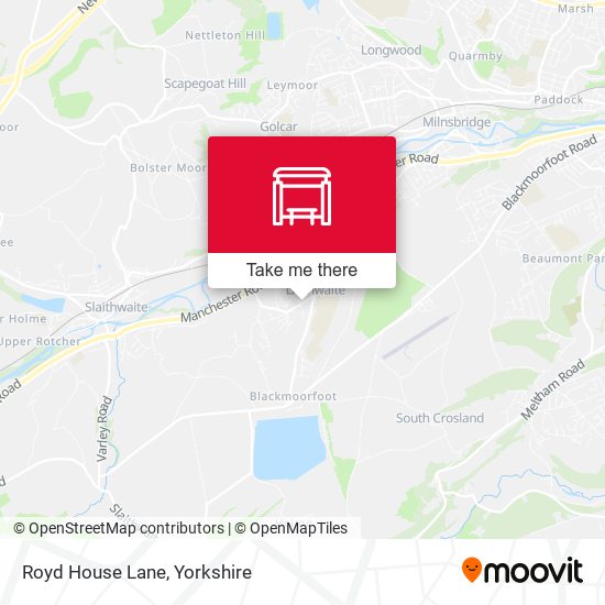 Royd House Lane map