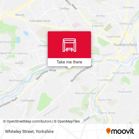 Whiteley Street map