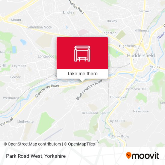 Park Road West map