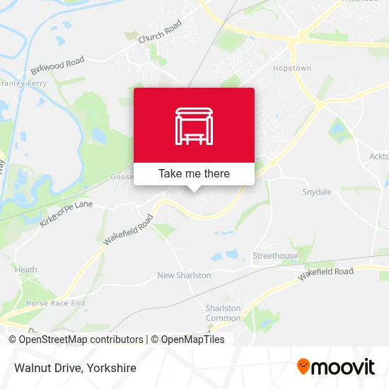 Walnut Drive map