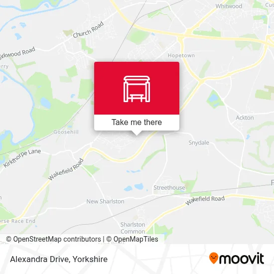 Alexandra Drive map