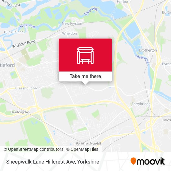 Sheepwalk Lane Hillcrest Ave map