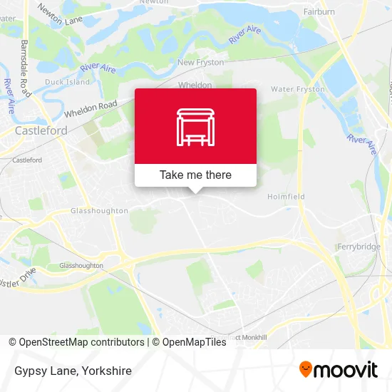 Gypsy Lane map