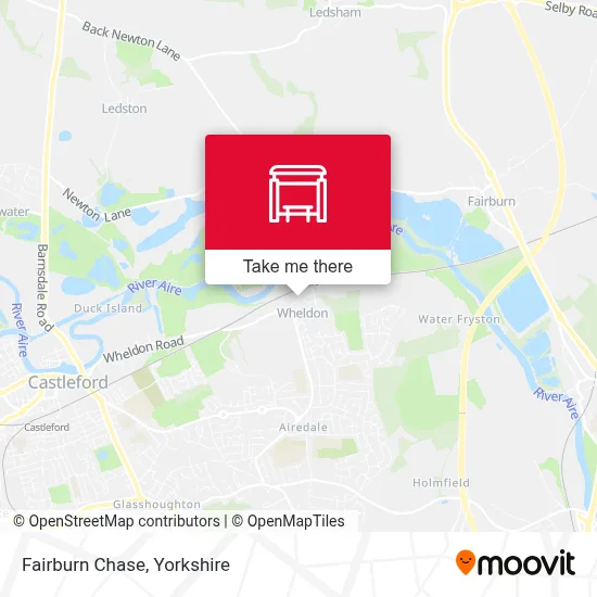 Fairburn Chase map