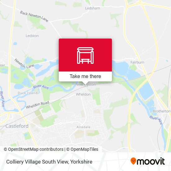 Colliery Village South View map