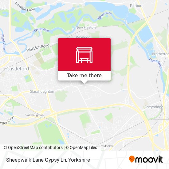 Sheepwalk Lane Gypsy Ln map