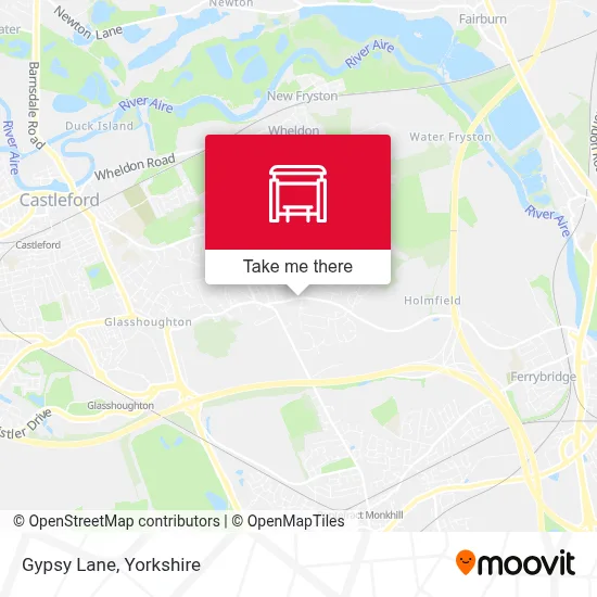 Gypsy Lane map