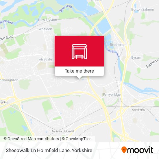 Sheepwalk Ln Holmfield Lane map