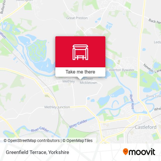 Greenfield Terrace map