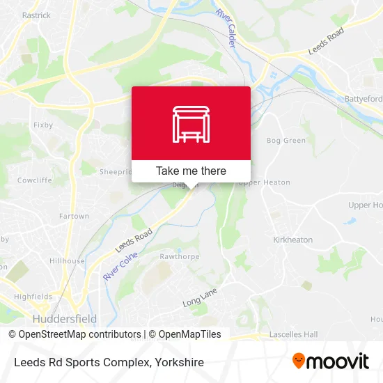 Leeds Rd Sports Complex map