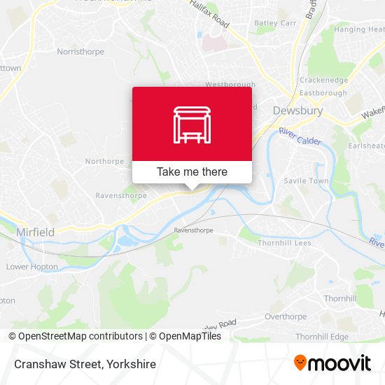 Cranshaw Street map
