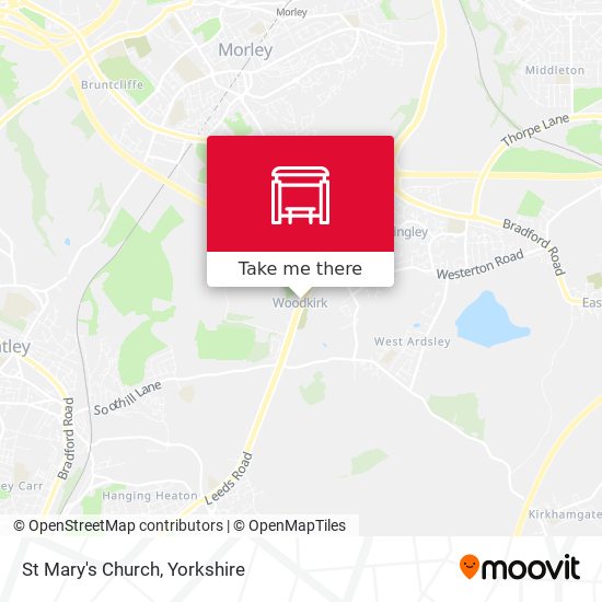 St Mary's Church map