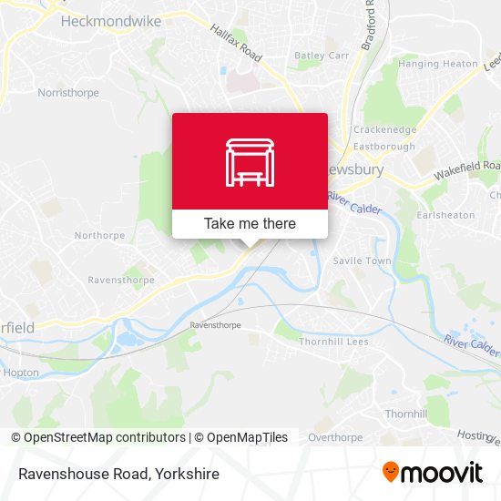 Ravenshouse Road map