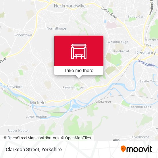 Clarkson Street map