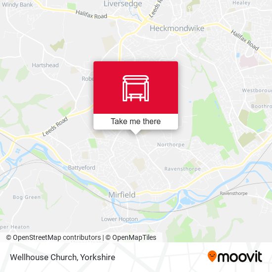Wellhouse Church map