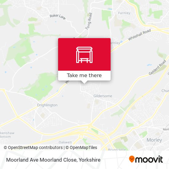 Moorland Ave Moorland Close map